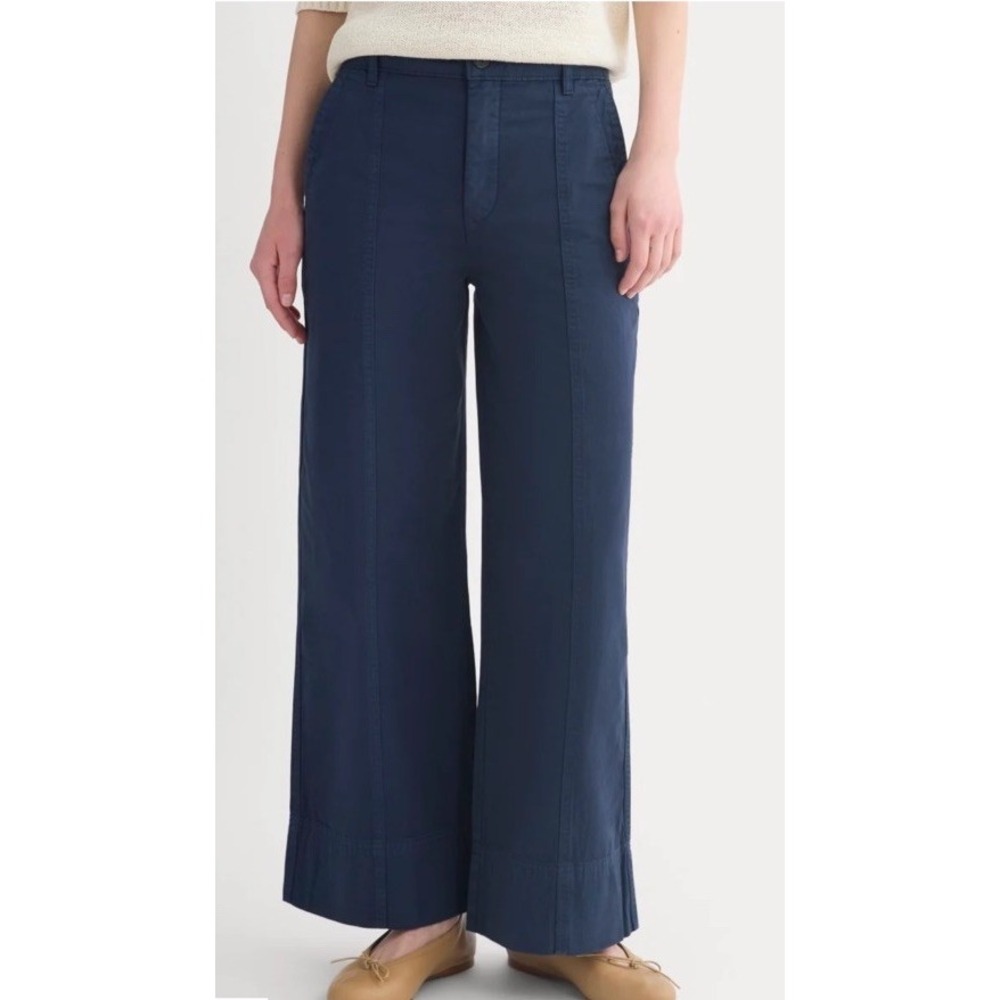 EVERLANE SEAMED WIDE-LEG PANT NWT SIZE 12R